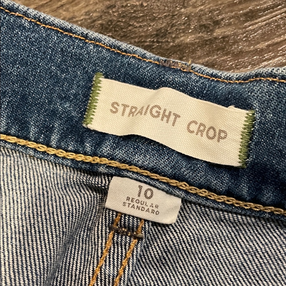 AE77 Straight Crop Jeans - Picture 5 of 9